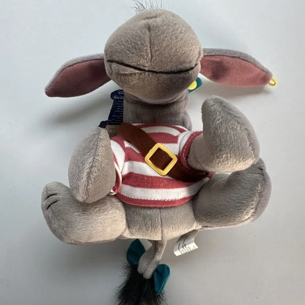 Walt Disney World Pirate Eeyore Bean Bag Plush Disneyland Resort Theme Park NWT